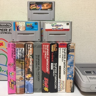 スーパーファミコン★本体＋ソフト11本セット★の画像
