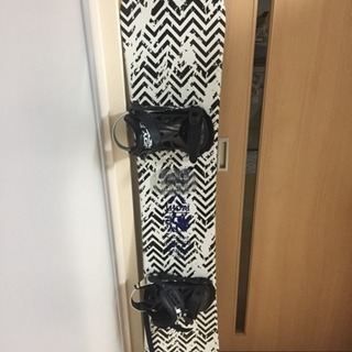 155cmジョイライドスノーボード、ビンディング無し