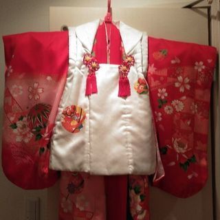 七五三　3歳着物セットの画像