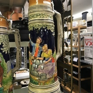 アンティーク調 ドイツ製ビールジョッキ （展示未使用品）