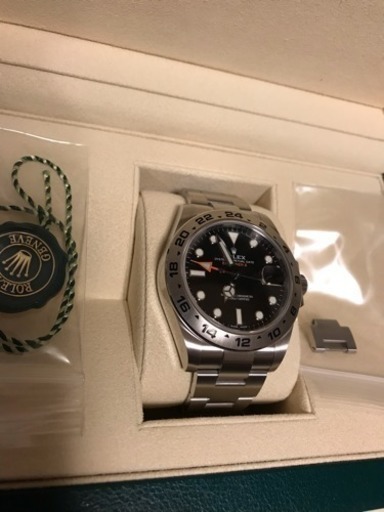 ロレックス　エクスプローラー２　216570　黒文字盤　日本ロレックス国内正規品　2019年購入