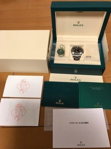 ロレックス　エクスプローラー２　216570　黒文字盤　日本ロレックス国内正規品　2019年購入