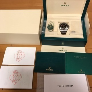 ロレックス　エクスプローラー２　216570　黒文字盤　日本ロレックス国内正規品　2019年購入の画像