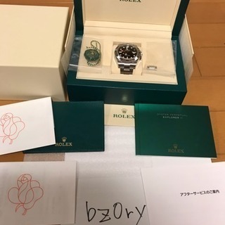 ロレックス　エクスプローラー２　216570　黒文字盤　日本ロレックス国内正規品　2019年購入の画像