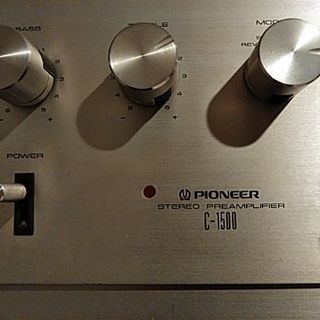 PIONEER スピーカー・アンプセット　C-1500 M-1500の画像