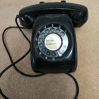 商談中  黒電話  ジャンク品の画像