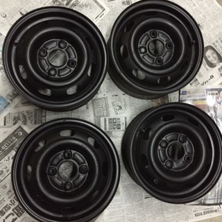 旧車  鉄ホイール PCD114.3  4穴(販売終了)