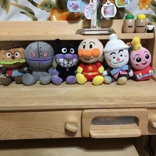 アンパンマンのぬいぐるみセット