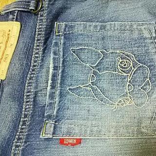 【値下げしました👖】EDWIN503  ショートデニム