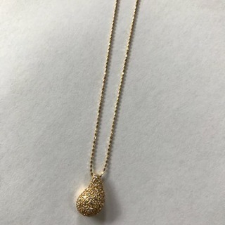 K18　ダイヤ0.38ｃｔ　ネックレス