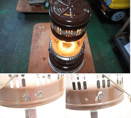 石油ストーブ パーフェクション 750 DELUX 昭和レトロ 暖房器具 動作OK！E1622
