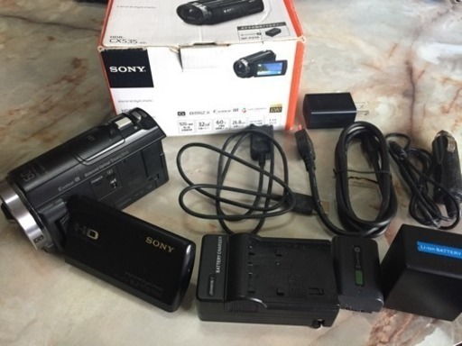 【格安】SONY CX535 ハンディカム【値下げ対応】