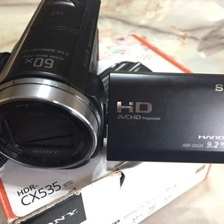 【格安】SONY CX535 ハンディカム【値下げ対応】の画像