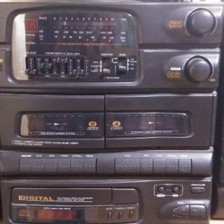 レコードプレイヤー付きオーディオセット