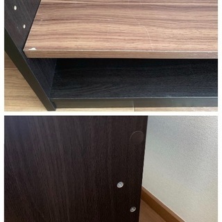 木製オープンラックの画像