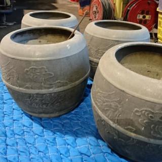 火鉢 灰入り ×2