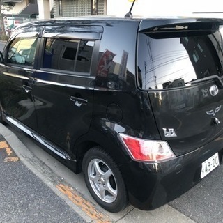 bB Z Qバージョン 車検満タン二年つき純正ナビ10スピーカー スマートキーの画像