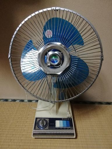 昔ながらの扇風機