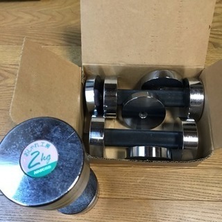 ダンベル x3ケ 各2kg