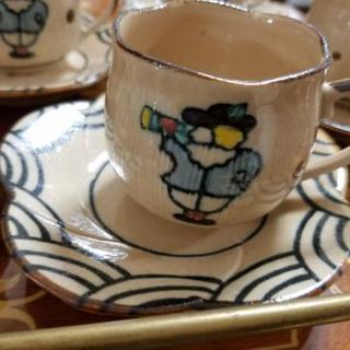 デミタスコーヒーカップ☕5客セット
