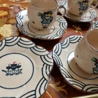 デミタスコーヒーカップ☕5客セットの画像