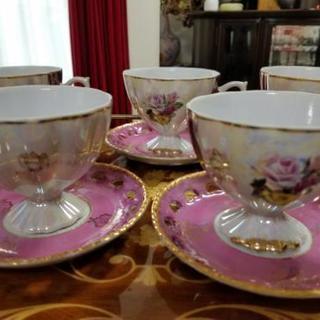 欧風コーヒーカップ☕5客セットの画像