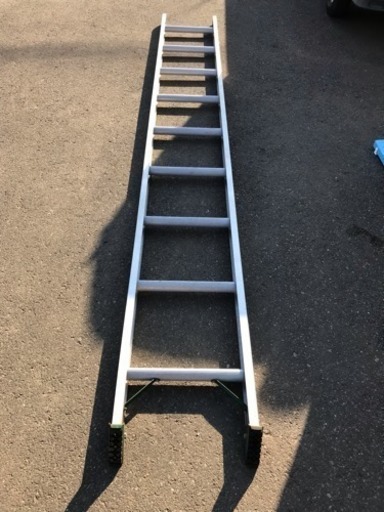 長谷川工業 ライトラダー アルミ製 1連梯子 脚立 3127mm 耐荷重100kg