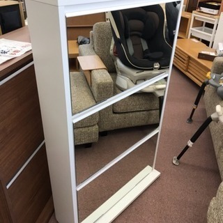 ♡未使用♡永野家具  シューズラック 訳あり