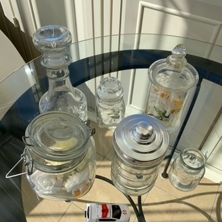 ガラス雑貨 6つ全ての画像