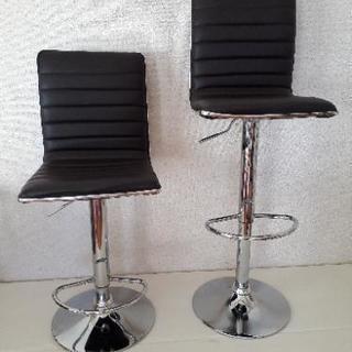 カウンターチェア　2脚セット