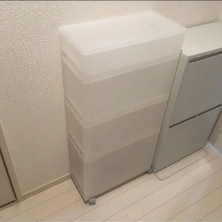 無印良品 PPストッカー 四段