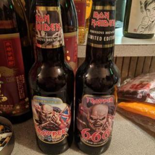 お値下げしました　IRON MAIDEN　ビール2本セット