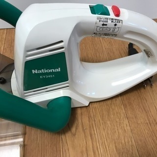 National ナショナル ツイン刃 庭木バリカン EY3451 刃渡り(約)48cm 動作確認済の画像