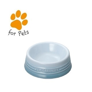 新品未使用　ルクルーゼ　ペット用　ボウル　犬　猫　食器　皿