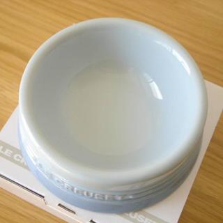 新品未使用　ルクルーゼ　ペット用　ボウル　犬　猫　食器　皿の画像