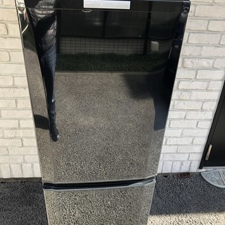 ★三菱 146L 2ドア冷蔵庫 MR-P15Y-B【中古】近隣配...