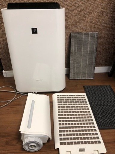 SHARP 加湿空気清浄機 プラズマクラスター（KC-D50-W）