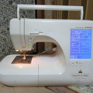 Singer シンガー コンピューターミシン Fairyland 未使用刺しゅう機付
