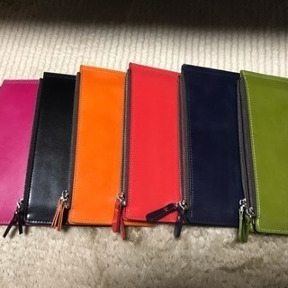 カード大量収納男女兼用長財布(送料込)の画像
