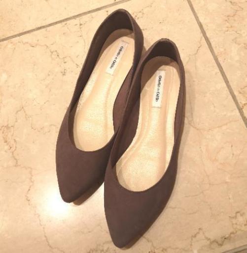 【ほぼ新品】1cmローヒールパンプス/通勤用に最適