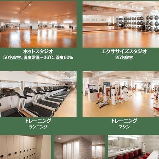 松戸駅直結フィットネスヨガスタジオ併設の画像