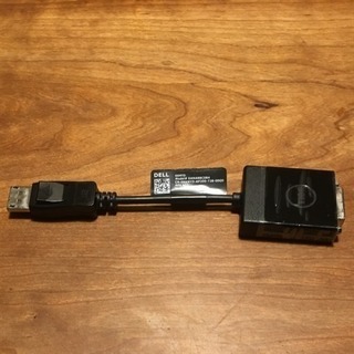 DisplayPort-DVIアダプタ DELL(デル)製