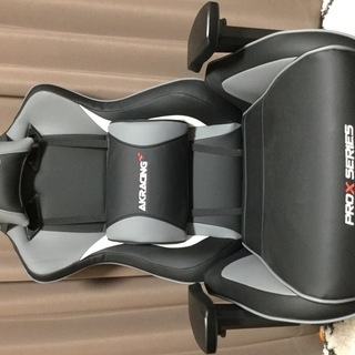 【未使用】 AKRACING ゲーミングチェア PRO-X-GREY 灰