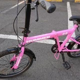 安心の整備済み♪HUMMER ハマー 20インチ折りたたみ自転車...