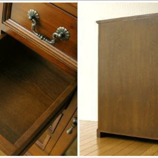 オーク材 チェスト / キャビネット