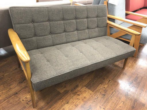 カリモク60×URBAN RESEARCH DOORS(アーバンリサーチドアーズ)コラボのKチェア2シーター