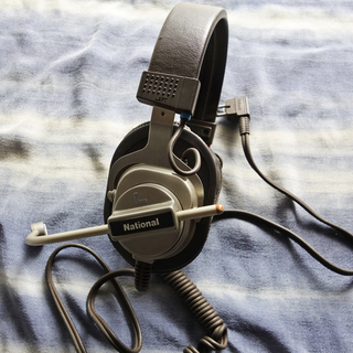 Nationalの古いヘッドセット(※ジャンク品)の画像