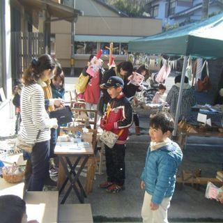 手作り布小物、入園入学準備品 新品ガレージセール