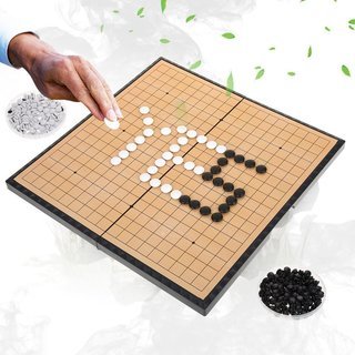 お子さんの集中力アップに今人気の囲碁盤セット☆落ちないマグネット石
