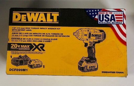 Dewalt 20V MAX XR DCF899M1　インパクレンチ